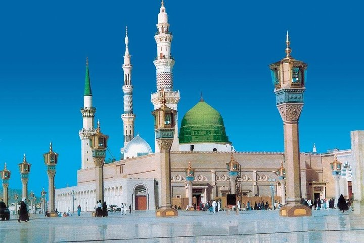 Masjid-e-Nabawi Beautiful and attracting View